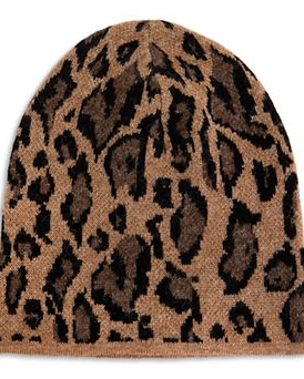 Jaguar Print Alpaca Blend Beanie