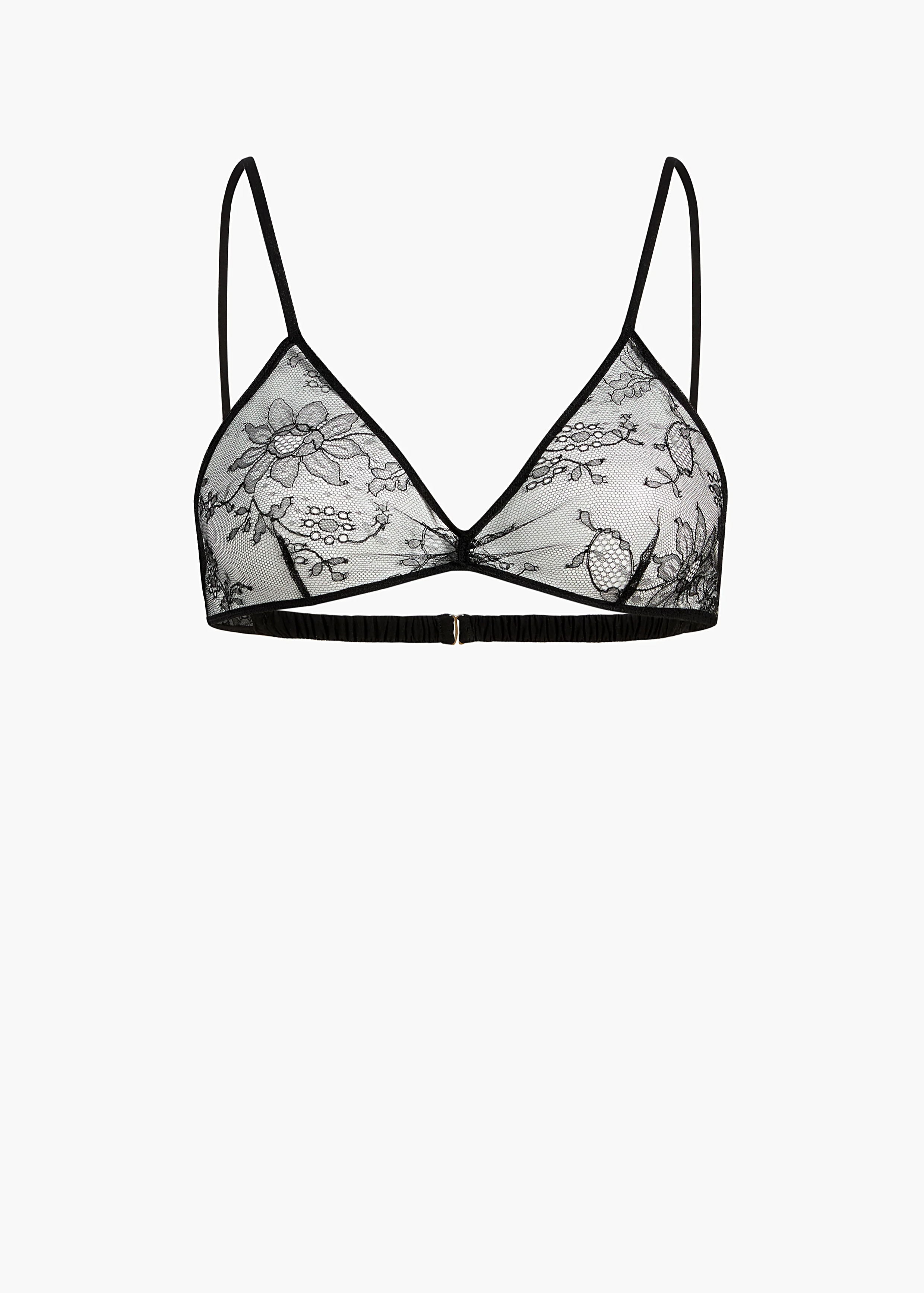 Talita Top in Black Lace