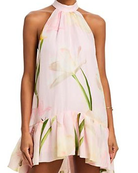 Arca Linen Silk Mini Dress