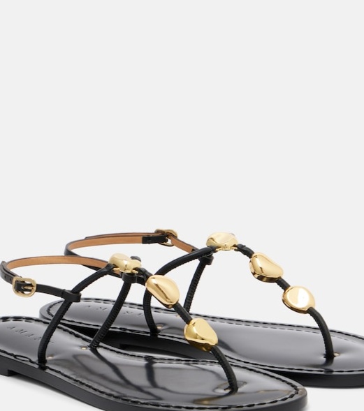 Nairobi leather thong sandals