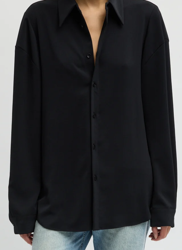 Soft Drape Hinged Shirt