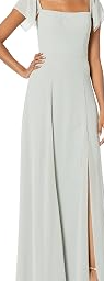 Women's Elsie Off The Shoulder Flutter Sleeve Chiffon Dress