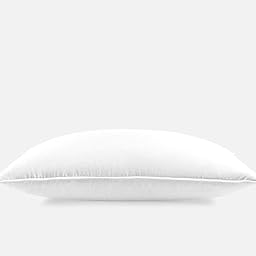 Down Pillow Hotel-Quality Warmth, Breathable - Standard, Firm