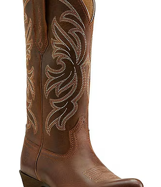 Ariat Women's Heritage Leather Mid Shaft Western Boots