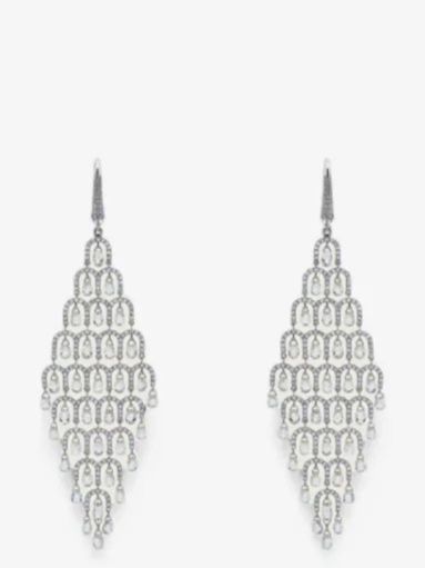 diamond chandelier earrings