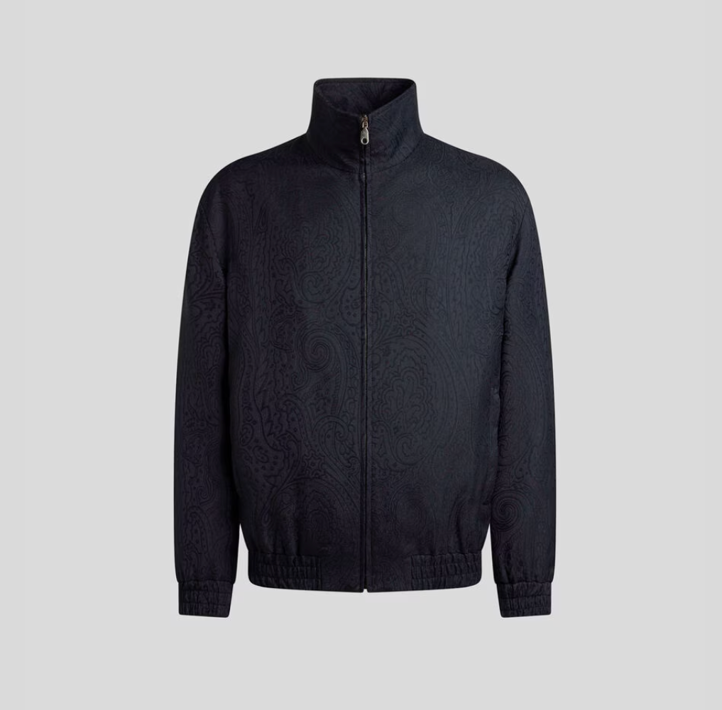 TURTLENECK JACQUARD JACKET WITH ARNICA MOTIF