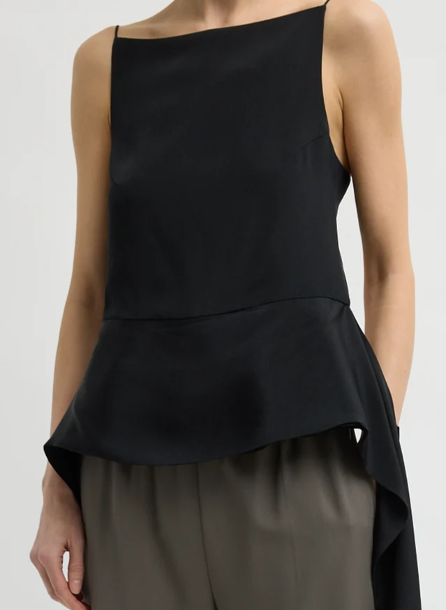 4-Ply Silk Side Drape Cami