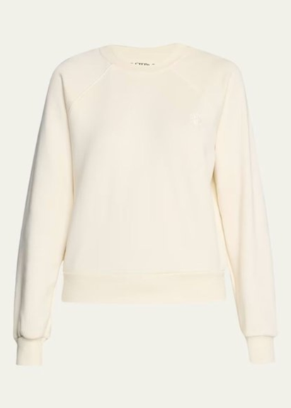 Shrunken Raglan-Sleeve Sweatshirt