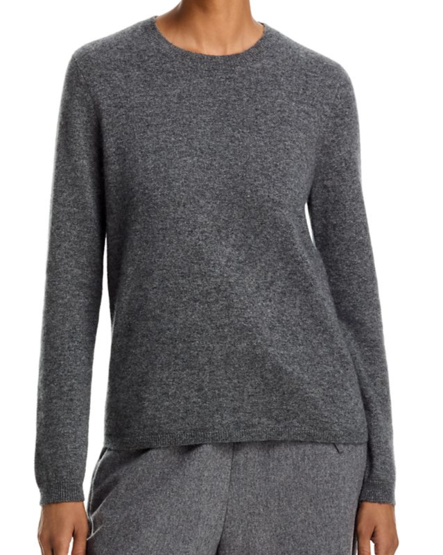 Cashmere and Silk Crewneck Sweater