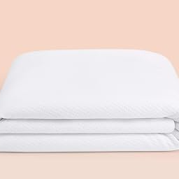 Sleep Waterproof Mattress Protector - Twin, White