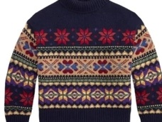 Polo Ralph Lauren Fair Isle Roll-Neck Sweater