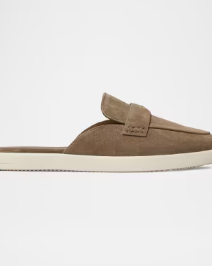 Suede Ballet Sport Mules