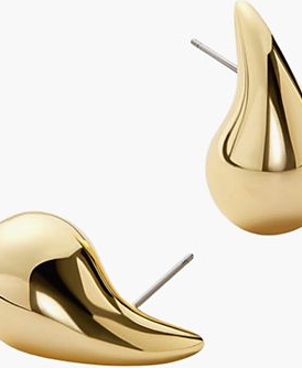 Kiara Gold-Plated Statement Earrings