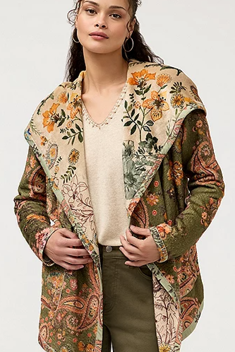 JOAN REVERSIBLE SHERPA JACKET