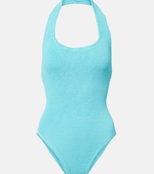 Sandy halterneck swimsuit