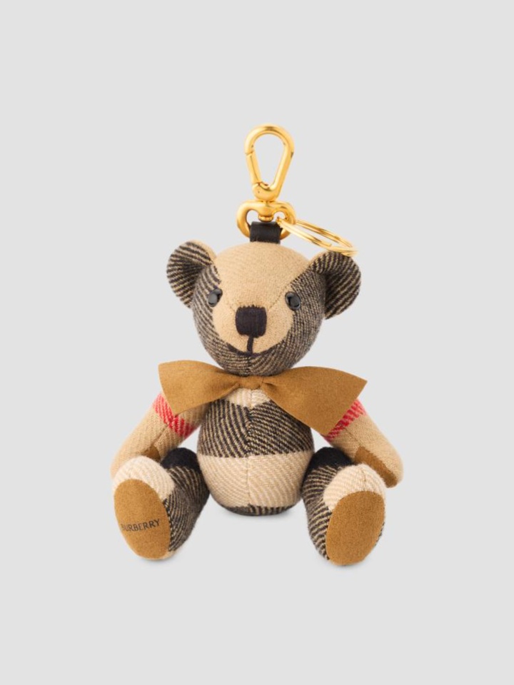Thomas Check Bear Bag Charm