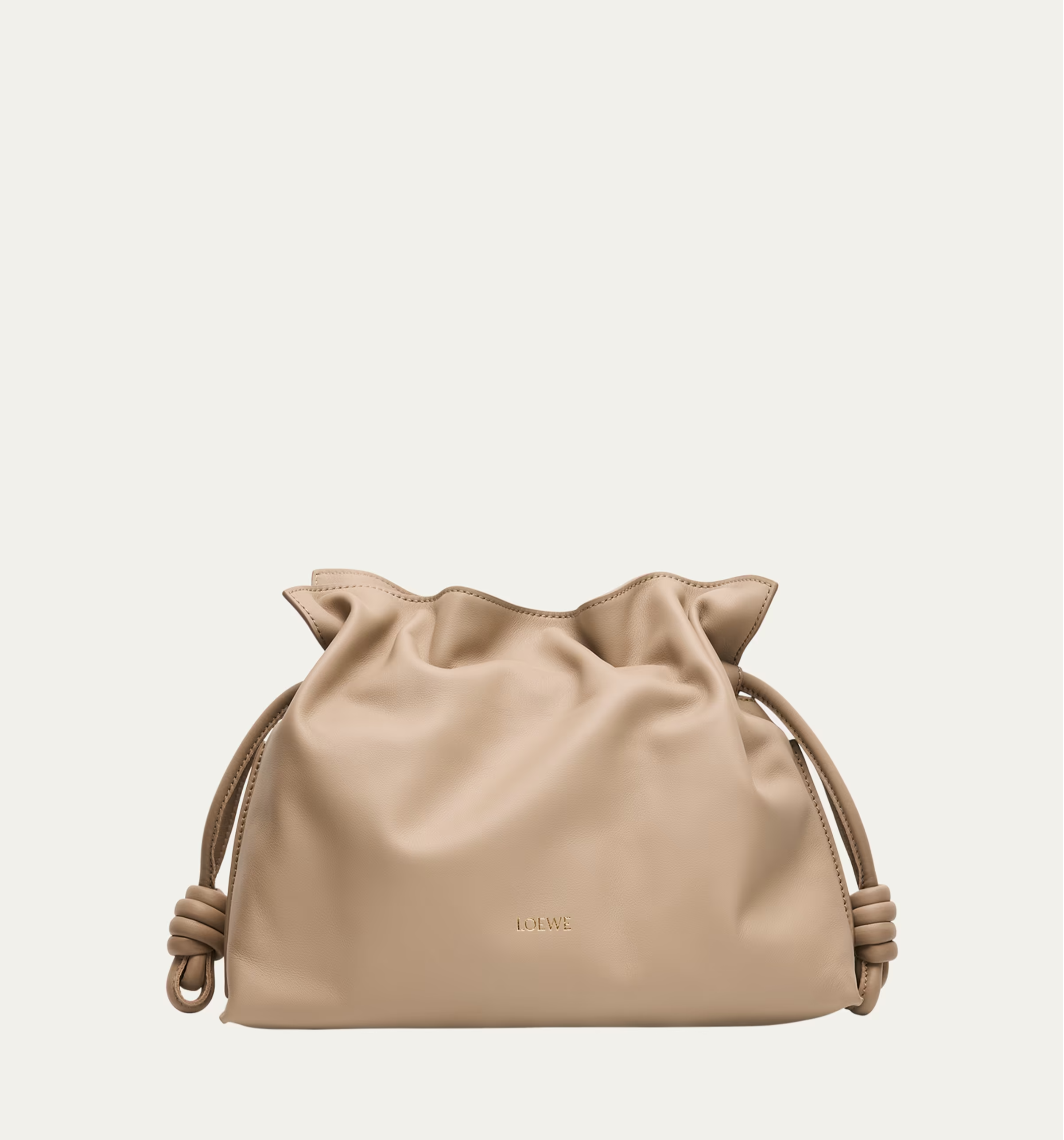 Flamenco Medium Clutch Bag in Nappa Leather