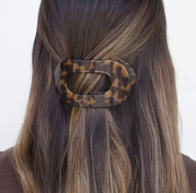 Medium Flat Round Hair Clip