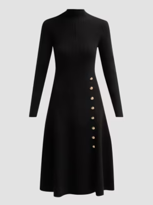 The Adhara Knee-Length Sweaterdress
