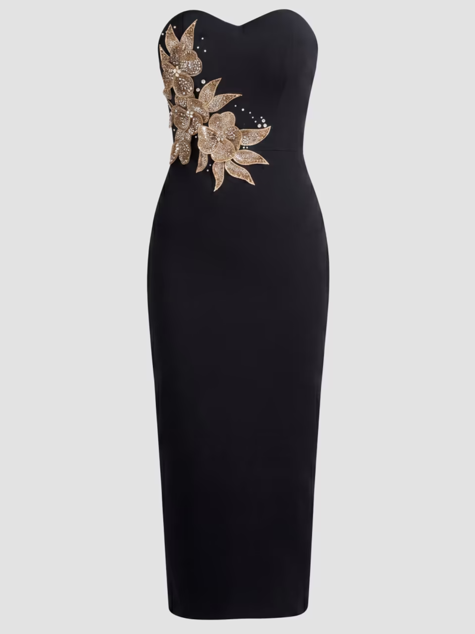 Shailene Strapless Midi Dress