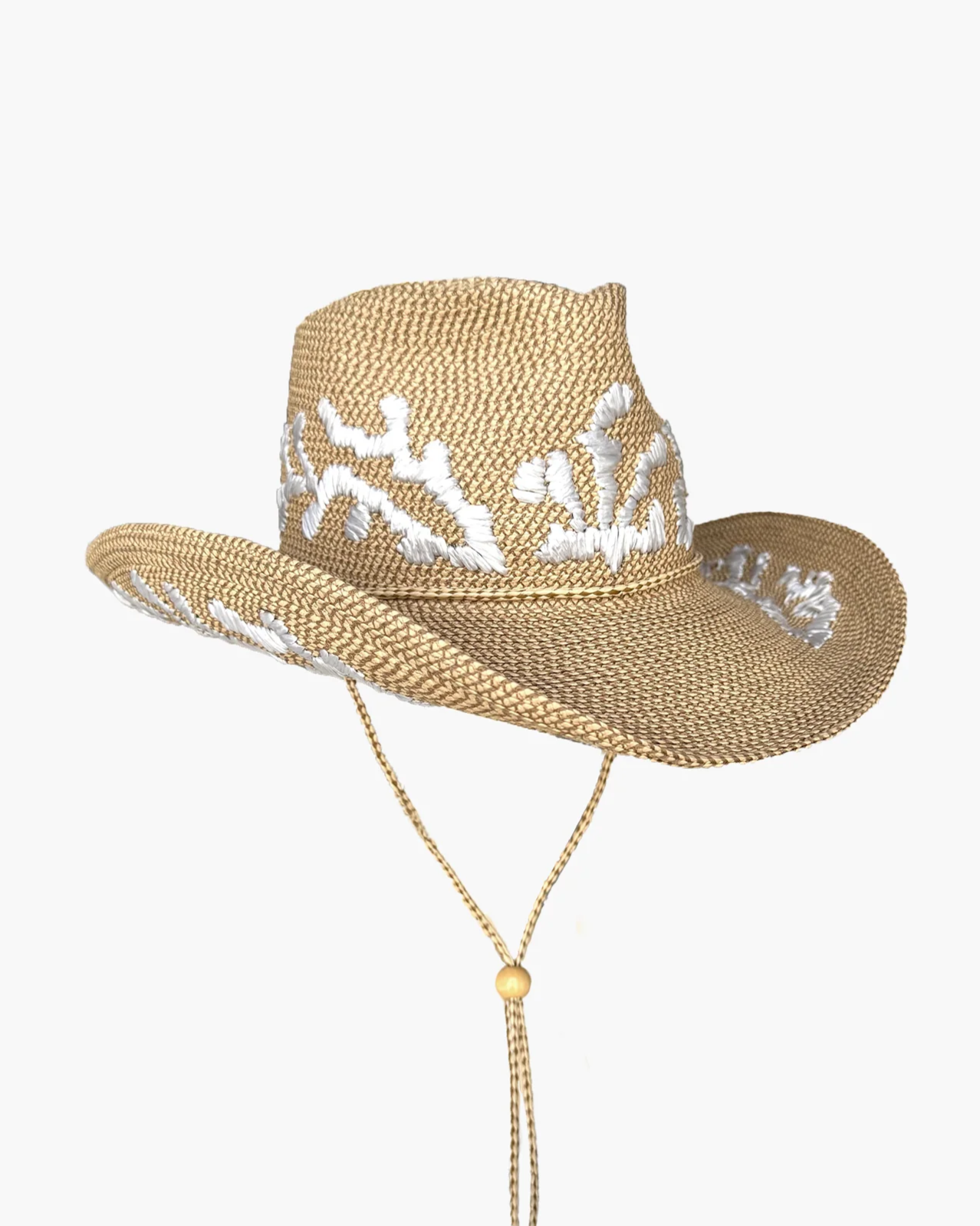 Coral Corral Squishee Straw Packable Hat