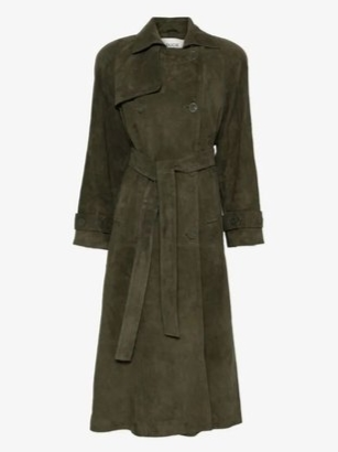 Corrin Double-Breasted Trench Coat