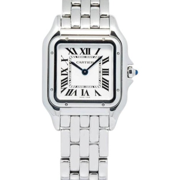 Cartier Panthere W4PN0007 2024 Card White Dial Quartz Women's Watch 27MM