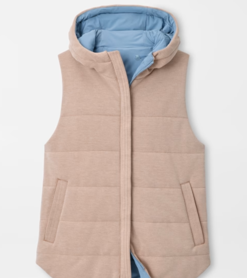Flora Reversible Vest With Hood