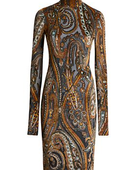 Mock Neck Dress