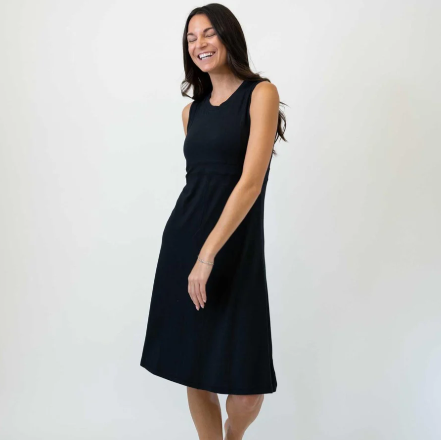 Seamed Bodice Dress