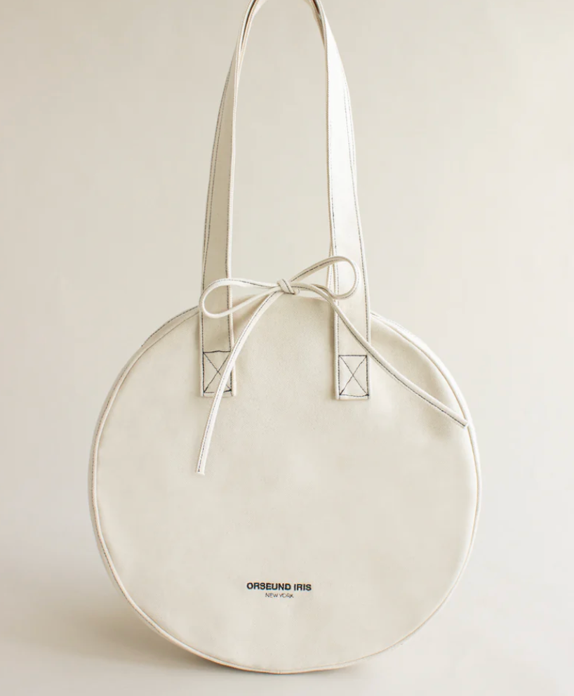 15" Canvas Circle Tote