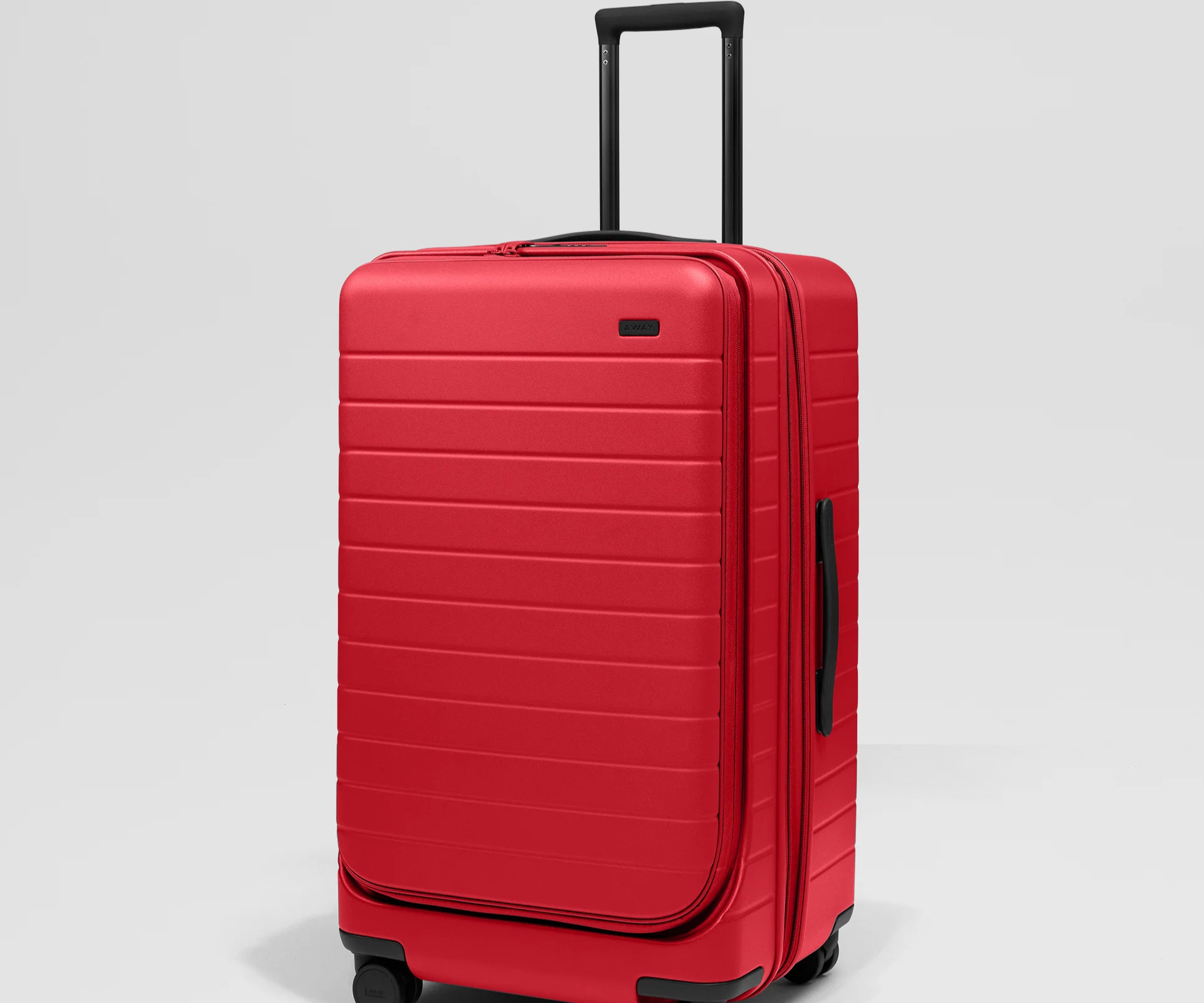 Topside Medium Trunk in Cherry Red