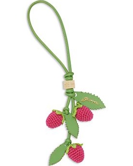 Raspberry Bag Charm