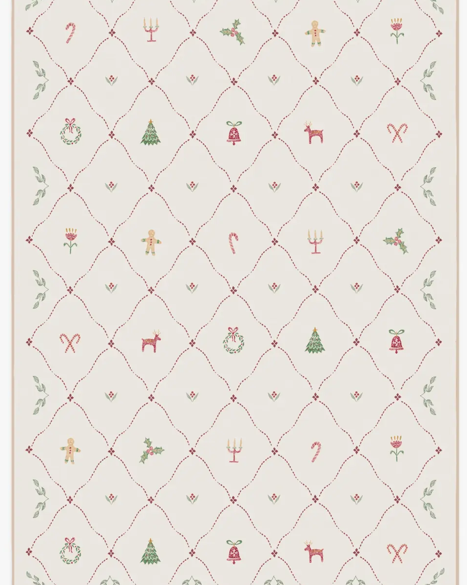 Yuletide Cream Rug