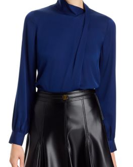 The Jaden Silk Stretch Top