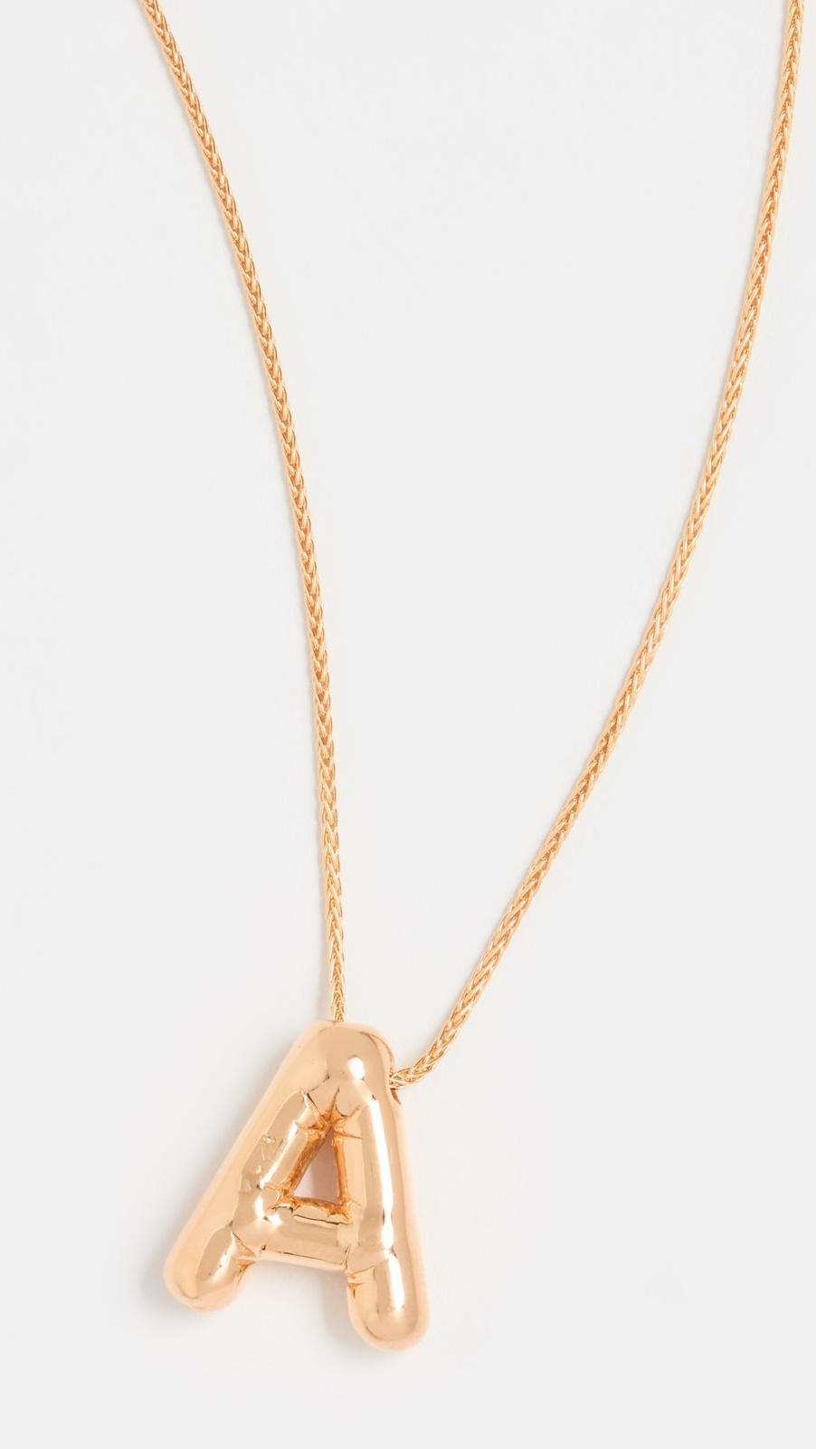 Balloon Initial Letter Necklace