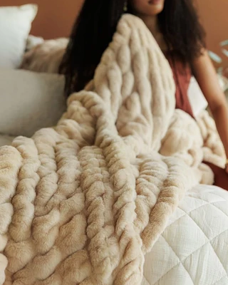 Hugs Light Sand Blanket