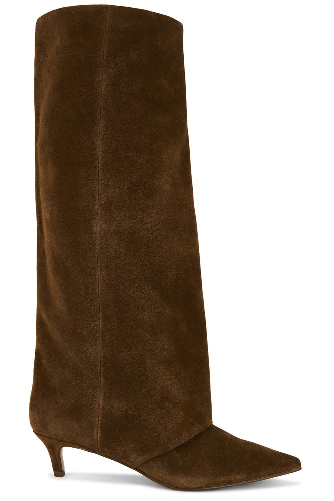 Luca Boot in Chestnut Suede
