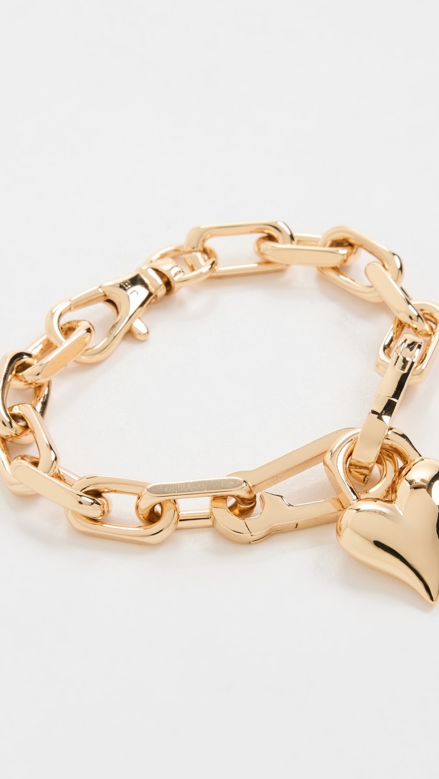 Padlock Heart Chain Bracelet