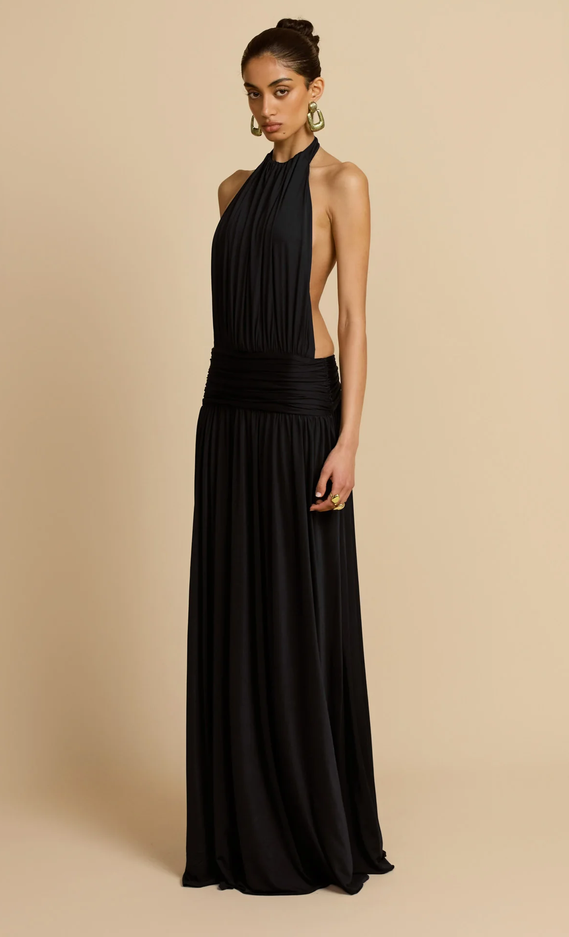 SANTINA DRESS BLACK
