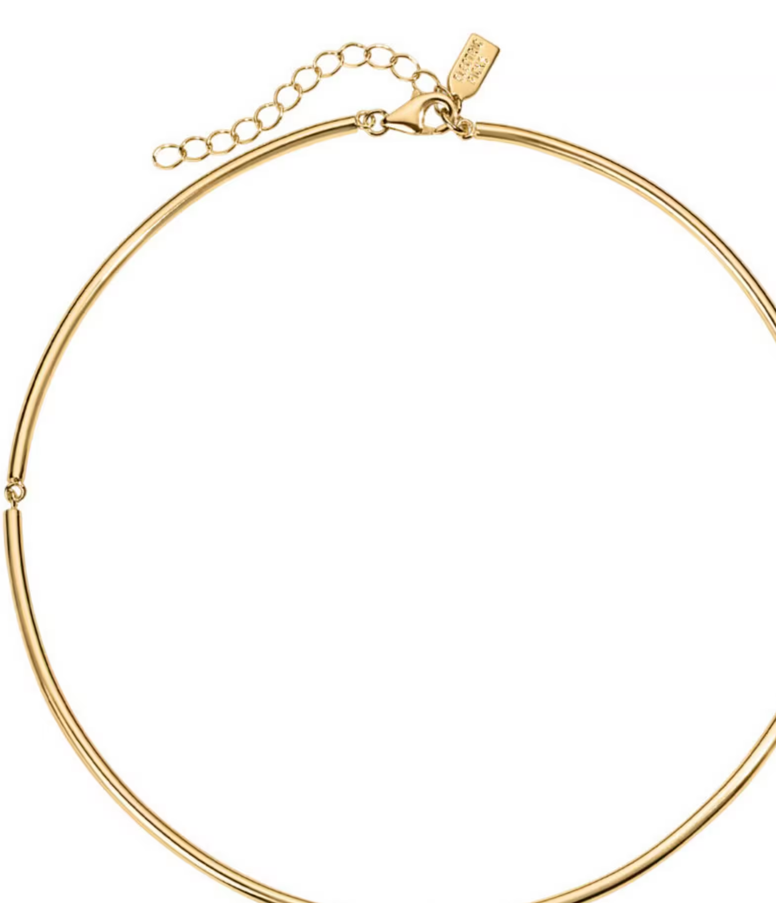 Belle Rhinestone Charm Collar Necklace