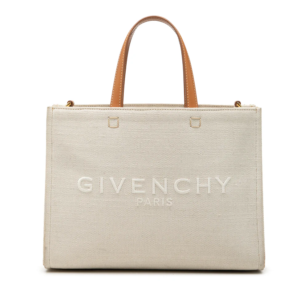 Givenchy Small Canvas G Tote Shopping Bag