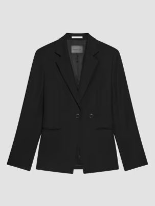 Wool Double-Breasted Blazer
