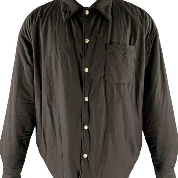 JOHN ELLIOTT Size S Black Cotton Shirt Jacket Long Sleeve Shirt