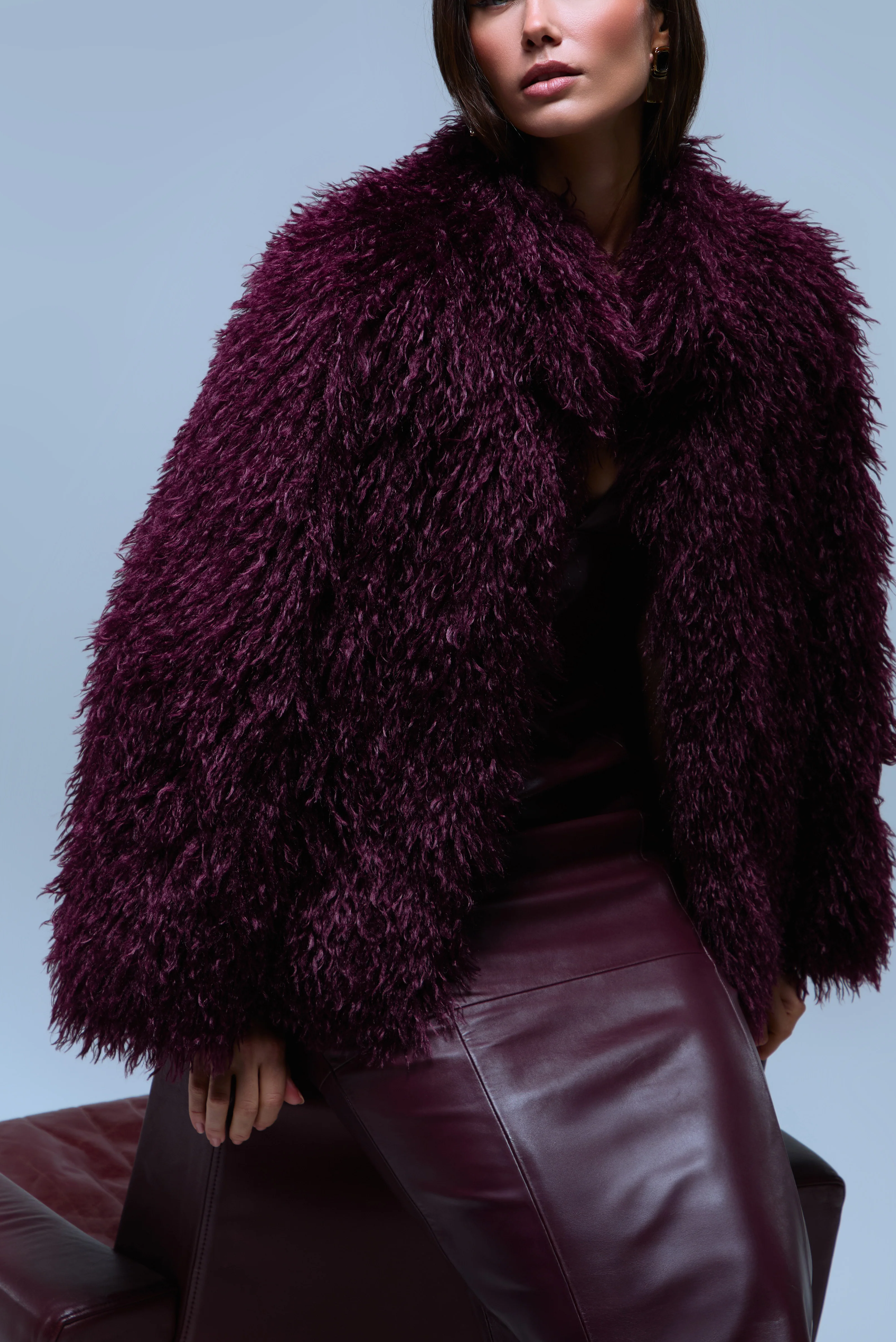 KARA BURGUNDY JACKET