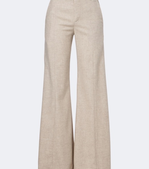 Monili wool and cashmere wide-leg pants