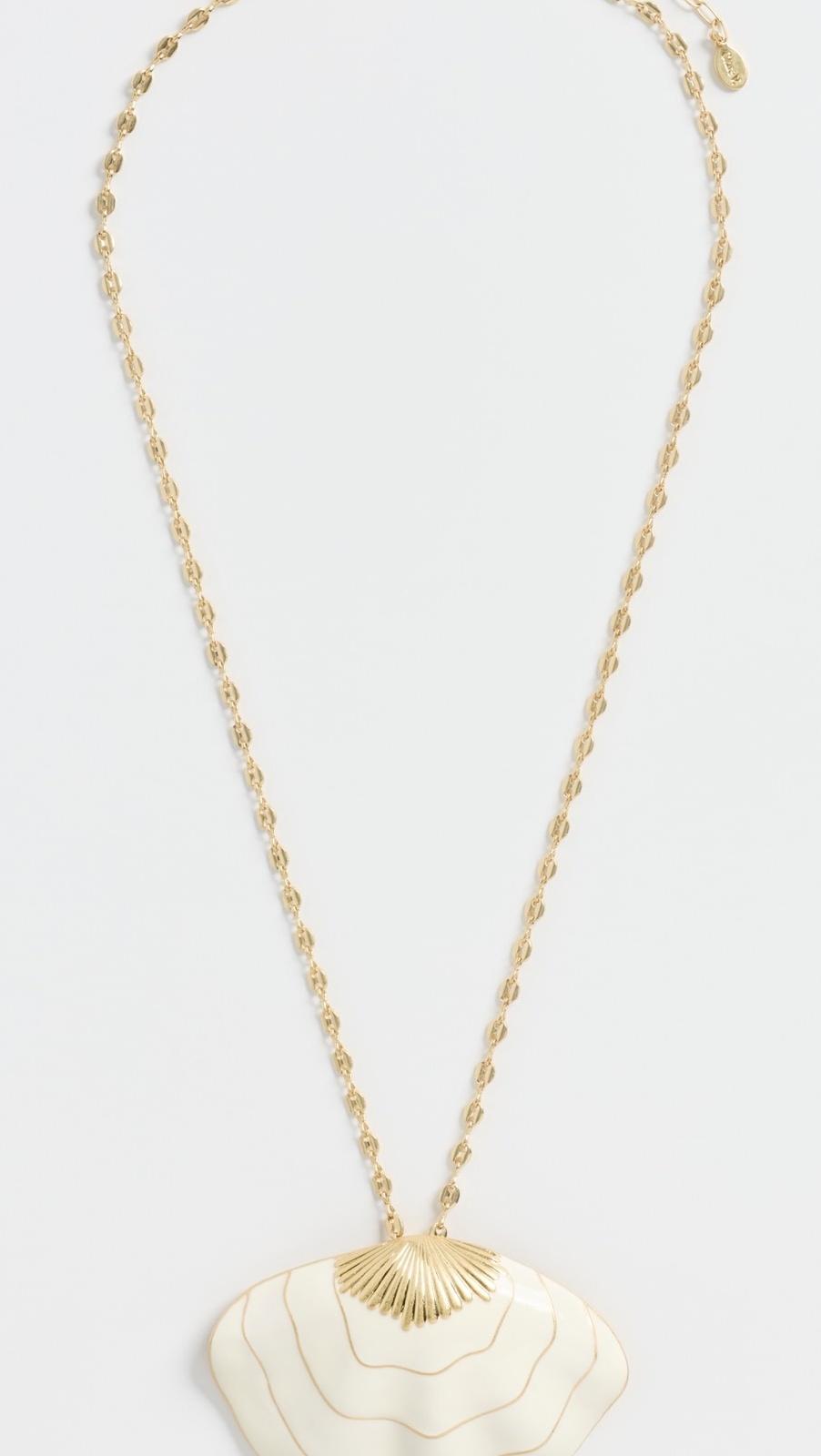 Clamshell Pendant Necklace