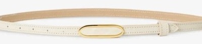 Beryl buckle-fastening belt