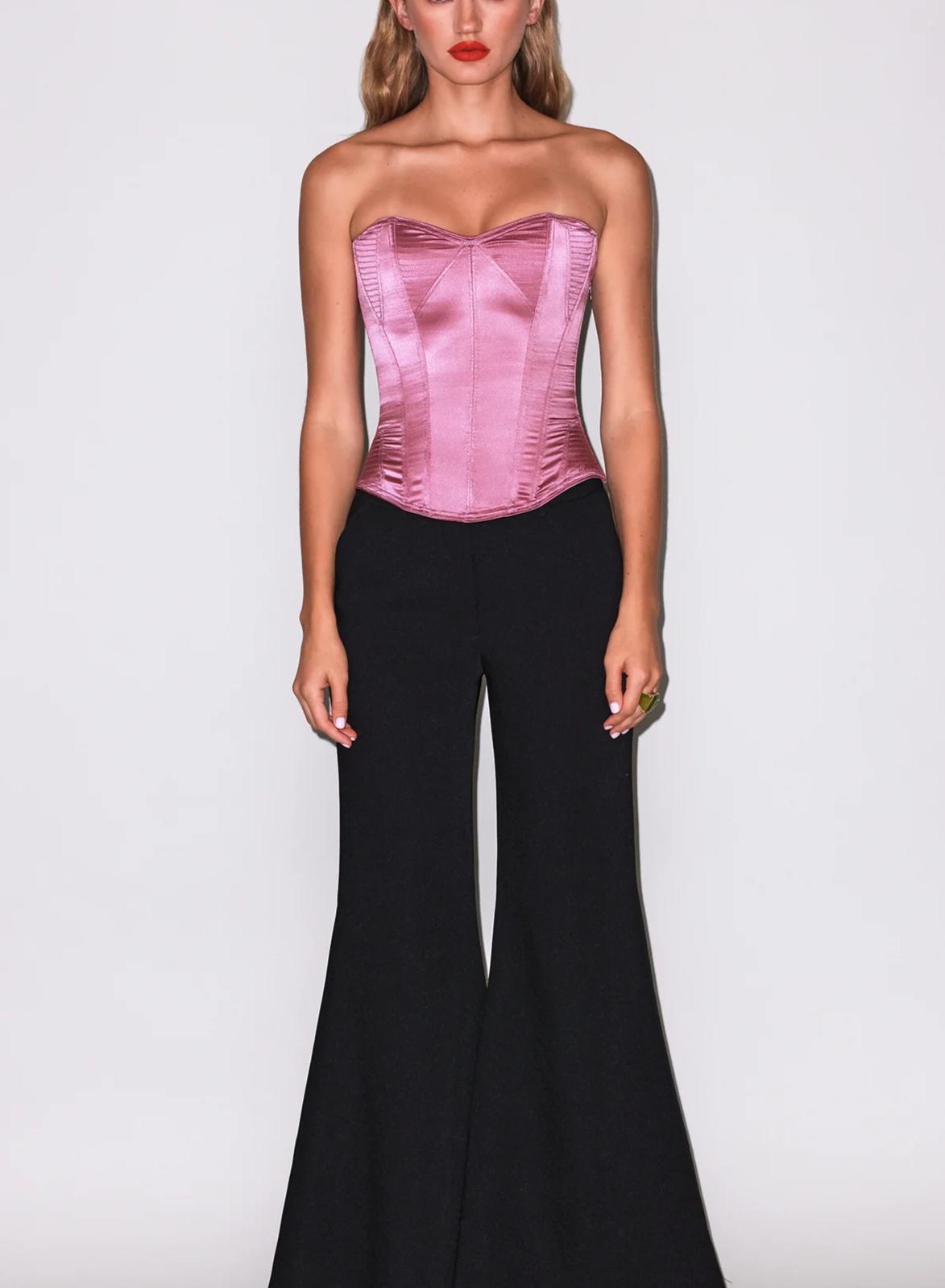 Flared Tuxedo Pant