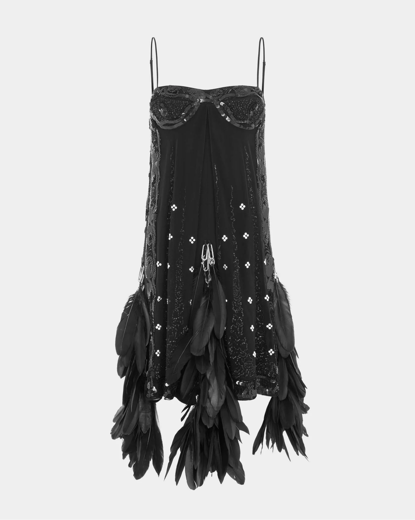 16Arlington Loa Midi Dress in Embroidered Tulle
